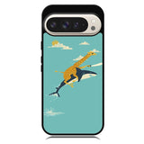 Black Friday offer Giraffe Riding Shark Google Pixel 10 Pro XL Case BC0079