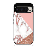 Mix Pink Marble and Gold Case Google Pixel 9 Pro XL BC0026