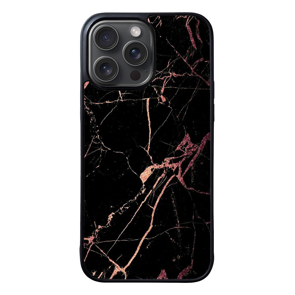 Black With Rose Gold Case iPhone 15 Pro BC0080