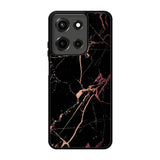 Black With Rose Gold Motorola Moto G 5G 2025 Case BC0080