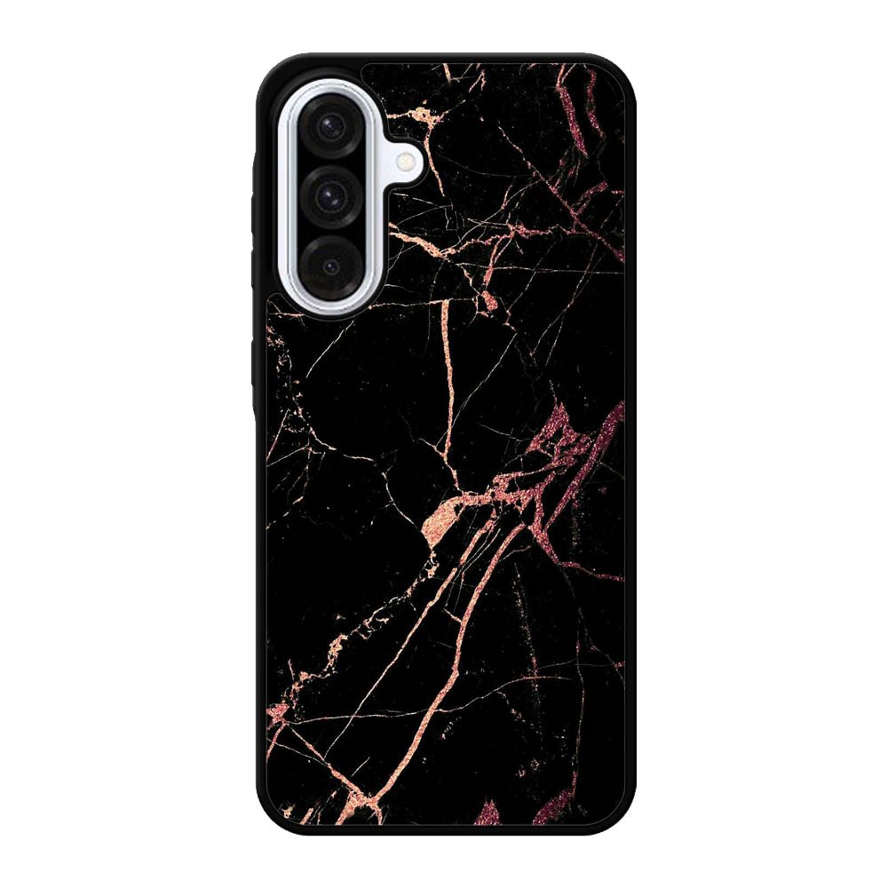 Black With Rose Gold Samsung Galaxy A56 Case BC0080