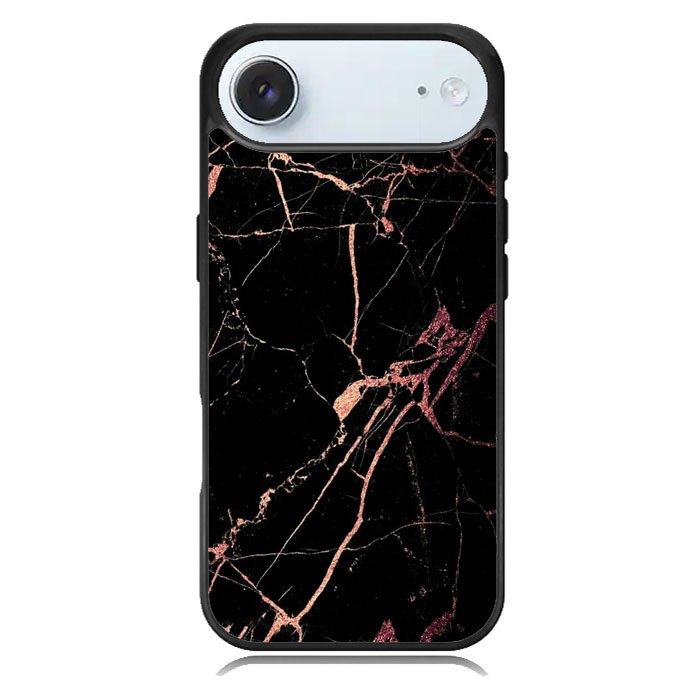 Black With Rose Gold iPhone 17 Air Case BC0080