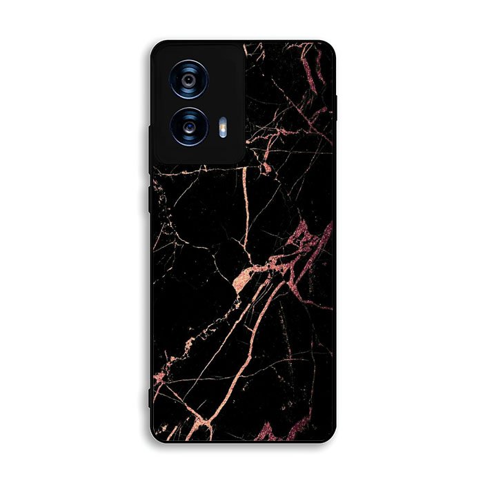 Black With Rose Gold Motorola Moto G Power 5G 2024 Case BC0080