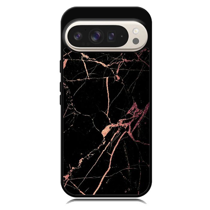 Black With Rose Gold Google Pixel 10 | Google Pixel 10 Pro Case BC0080