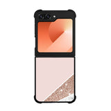 Pink Marble Glitter Case Samsung Galaxy Z Flip 6 5G BC0017