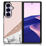 Pink Marble Glitter Samsung Galaxy Z Fold 7 5G Case BC0017