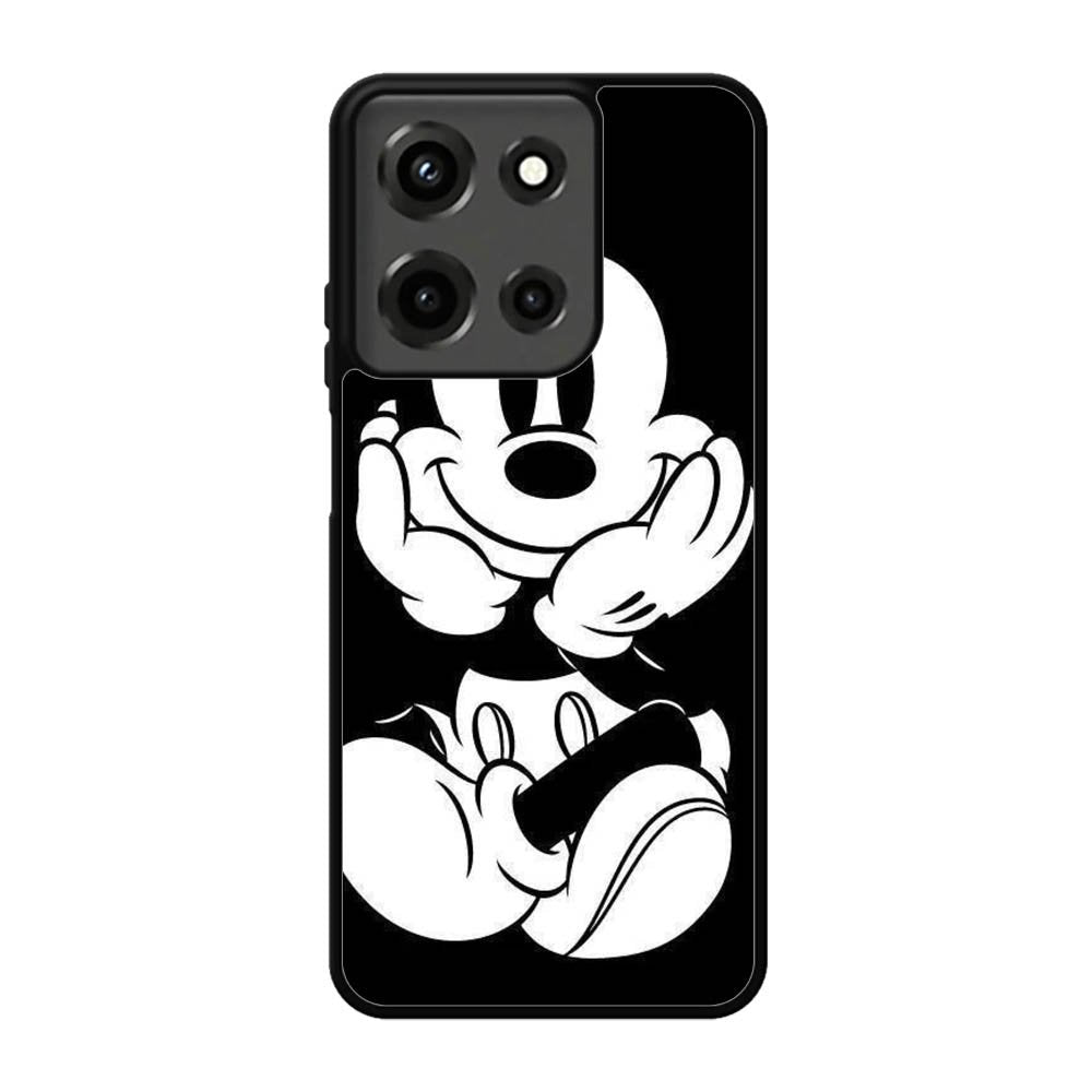 Black Mickey Mouse Motorola Moto G 5G 2025 Case FE0652