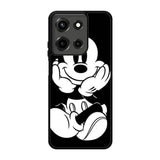 Black Mickey Mouse Motorola Moto G 5G 2025 Case FE0652