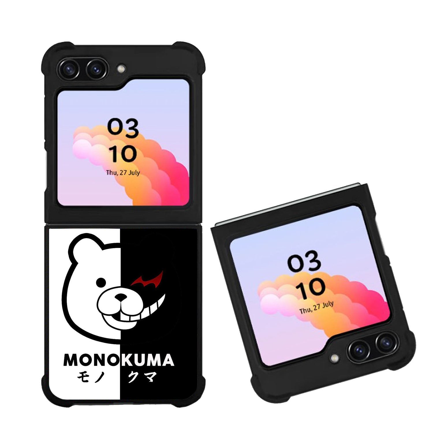 Monokuma 2 Side Case Samsung Galaxy Z Flip 5 5G BC0029