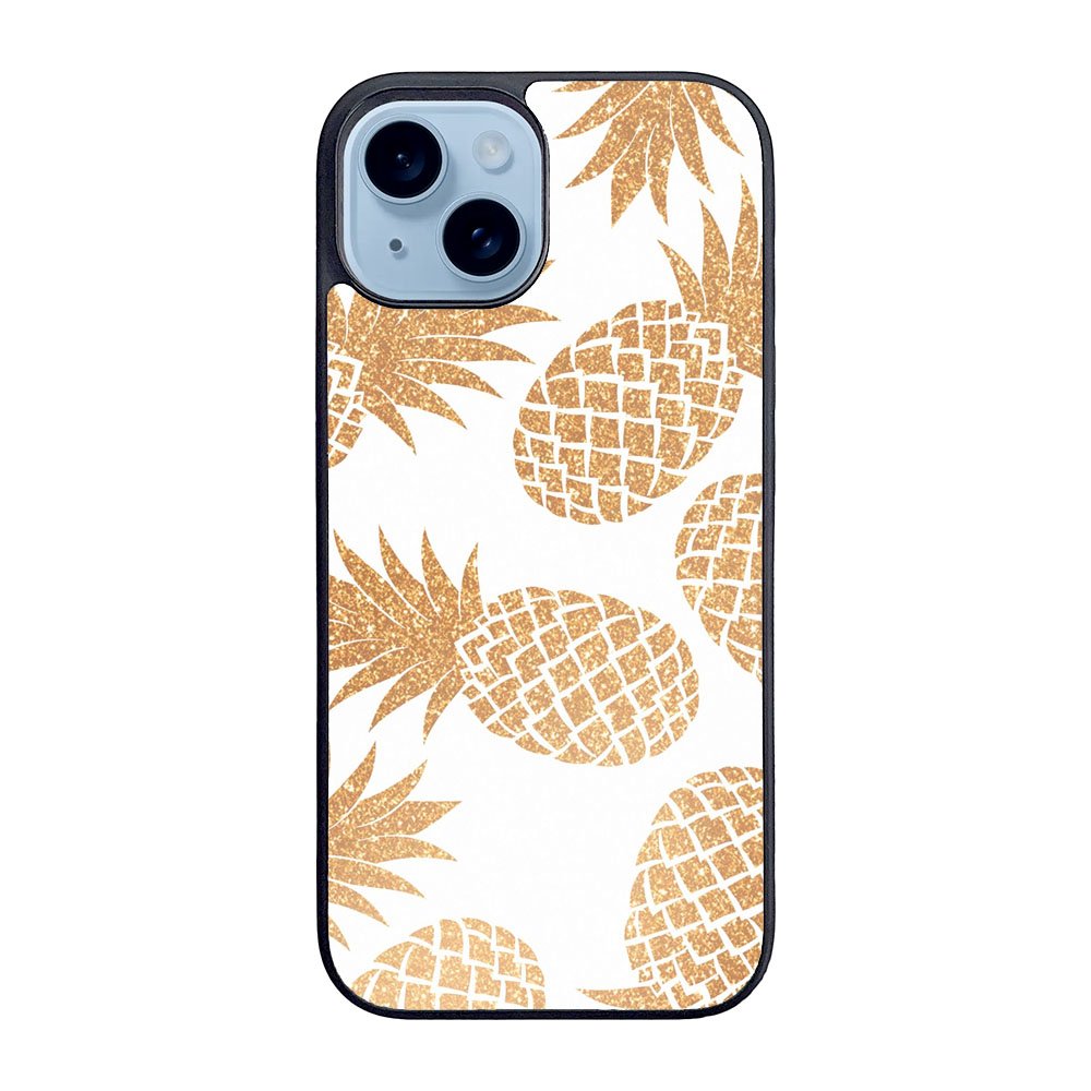 Gold Pineapple Case iPhone 15 BC0034