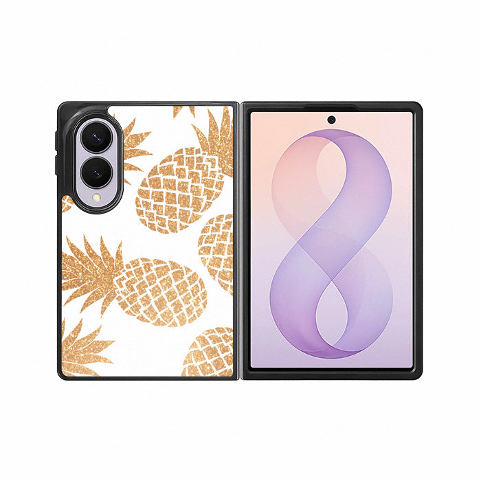 Gold Pineapple Samsung Galaxy Z Fold 8 Case BC0034