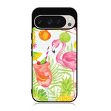Carry the beautiful Flamingo Party Case Google Pixel 9 Pro XL BC0068