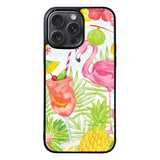 Carry the beautiful Flamingo Party Case iPhone 15 Pro Max BC0068