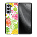 Carry the beautiful Flamingo Party Case Samsung Galaxy z Fold 5 5G BC0068
