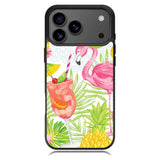 Carry the beautiful Flamingo Party iPhone 17 Pro Case BC0068