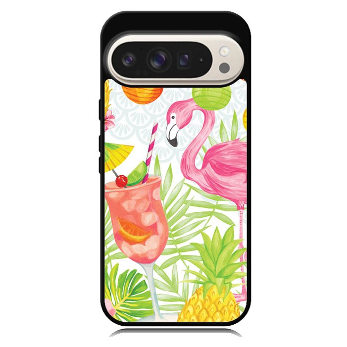 Carry the beautiful Flamingo Party Google Pixel 10 | Google Pixel 10 Pro Case BC0068