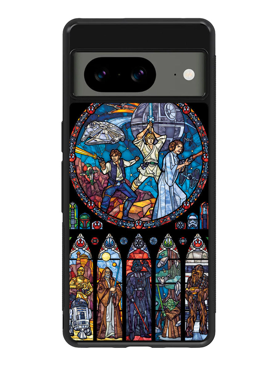 Star Wars Stained Glass Google Pixel 8a Case
