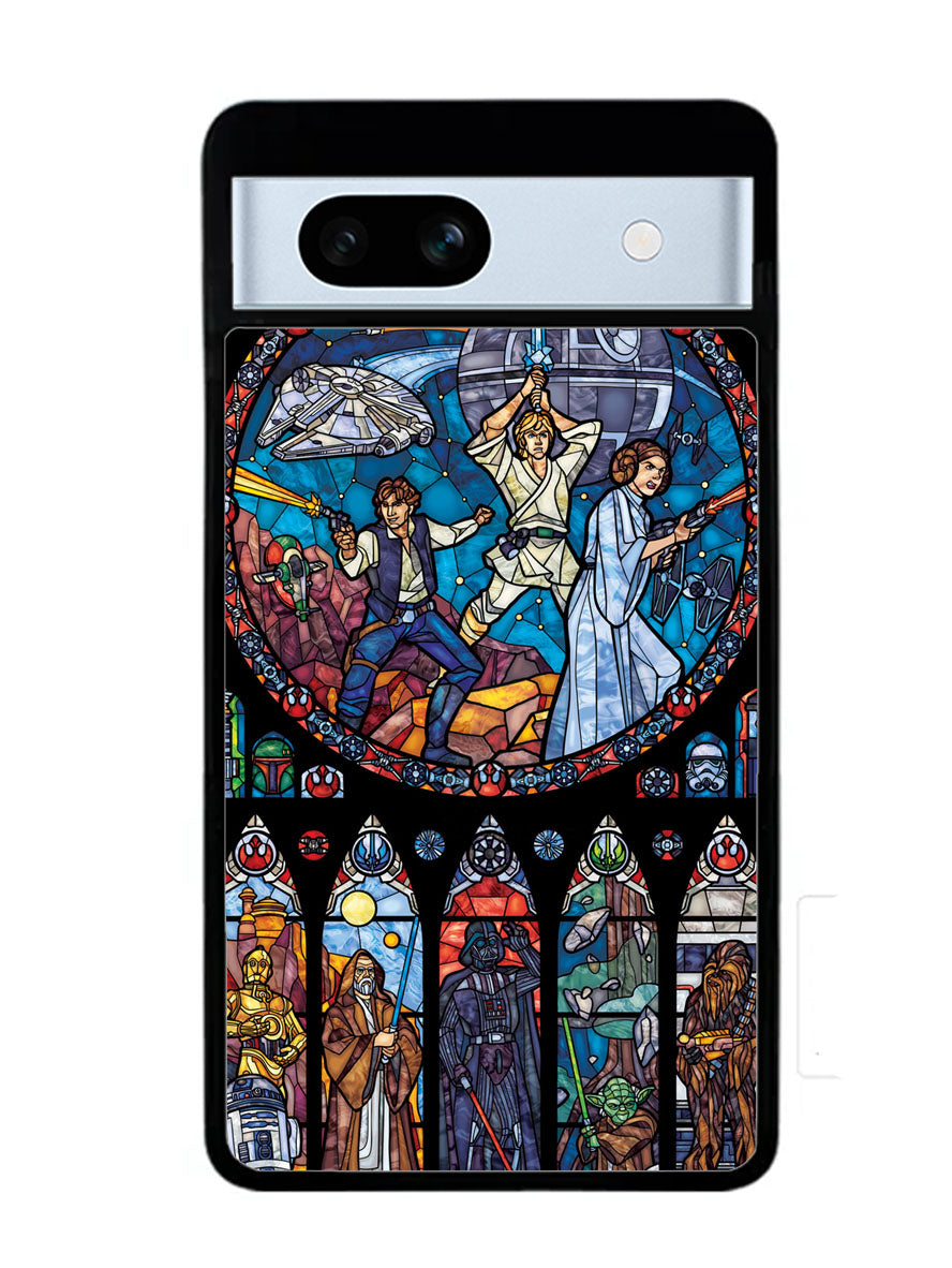 Star Wars Stained Glass Google Pixel 7A Case