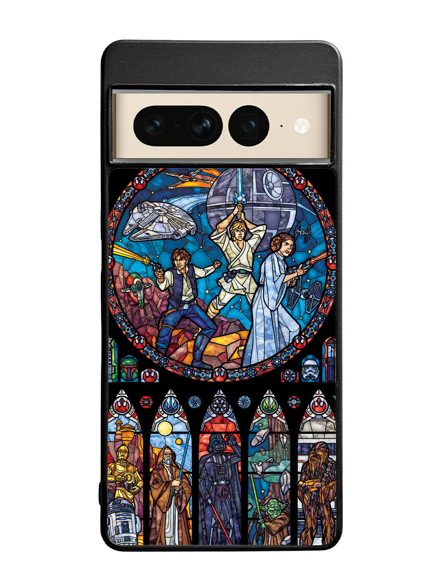 Star Wars Stained Glass Google Pixel 7 Pro Case