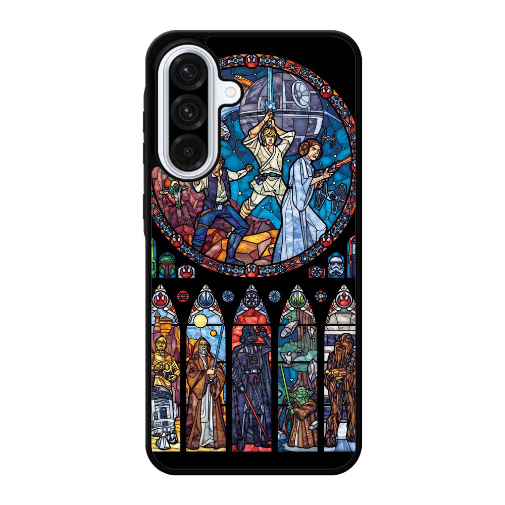 Star Wars Stained Glass Samsung Galaxy A56 Case FE3001