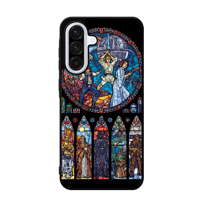Star Wars Stained Glass Samsung Galaxy A36 Case FE3001