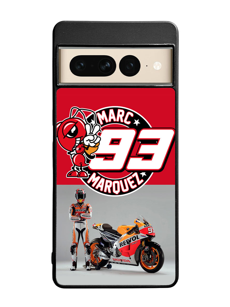 Marc Marquez 93 MotoGP Google Pixel 7 Pro Case