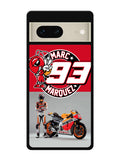 Marc Marquez 93 MotoGP Google Pixel 7 Case