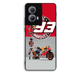 Marc Marquez 93 MotoGP Motorola Moto Edge 2024 Case FE2313