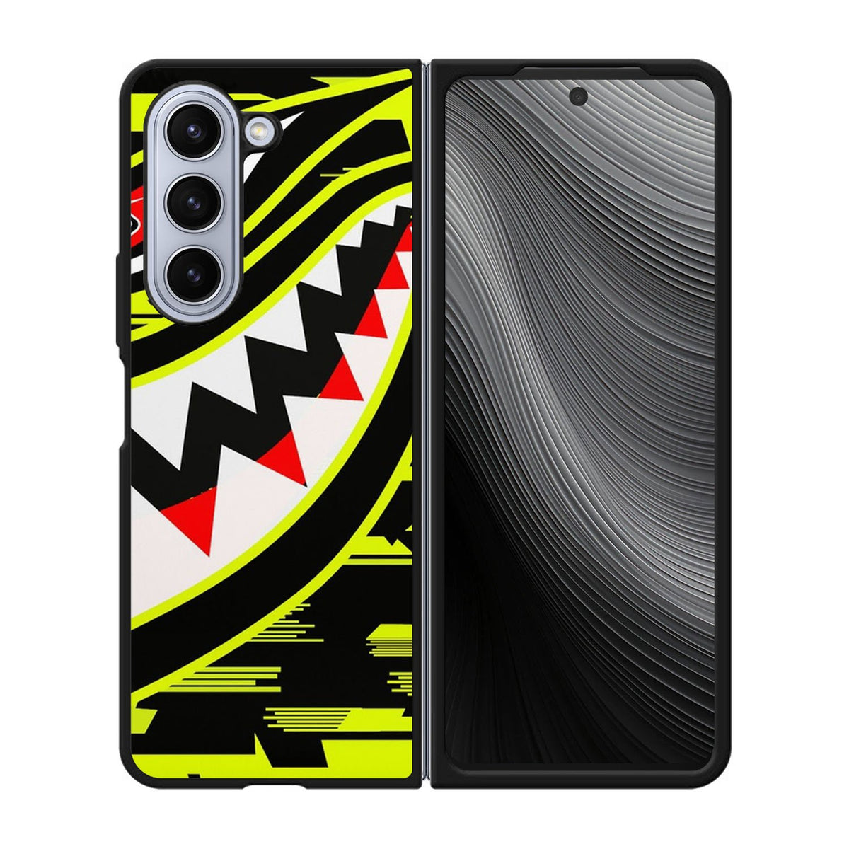 Troy Lee Designs P51 Hivis Yellow Case Samsung Galaxy z Fold 5 5G BC0005