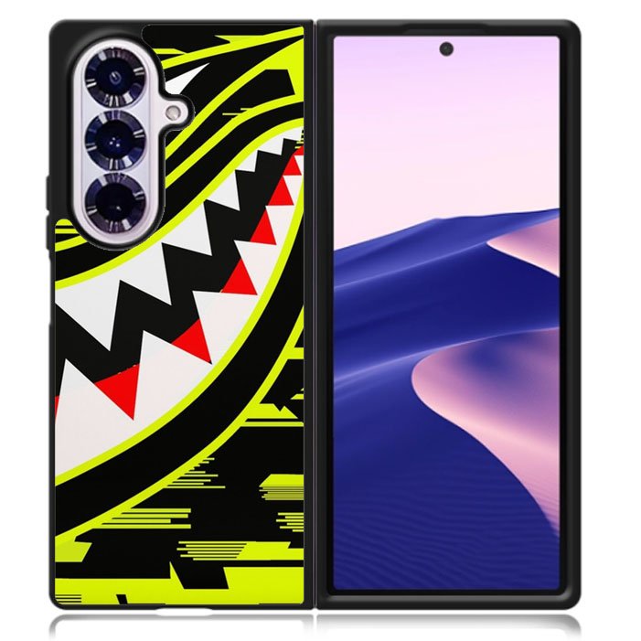 Troy Lee Designs P51 Hivis Yellow Samsung Galaxy Z Fold 7 5G Case BC0005