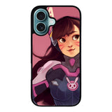 D.VA Beauty Overwatch Case iPhone 16 Plus BC0062