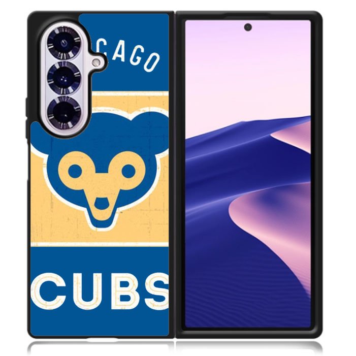 Chicago Cubs - Retro Logo Samsung Galaxy Z Fold 7 5G Case BC0059