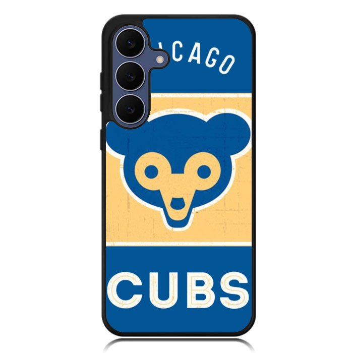 Chicago Cubs - Retro Logo Samsung Galaxy S25 FE Case BC0059