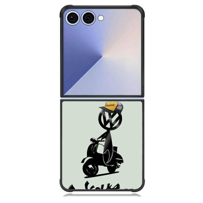 Volks Vespa Logo Samsung Galaxy Z Flip 7 Case BC0009