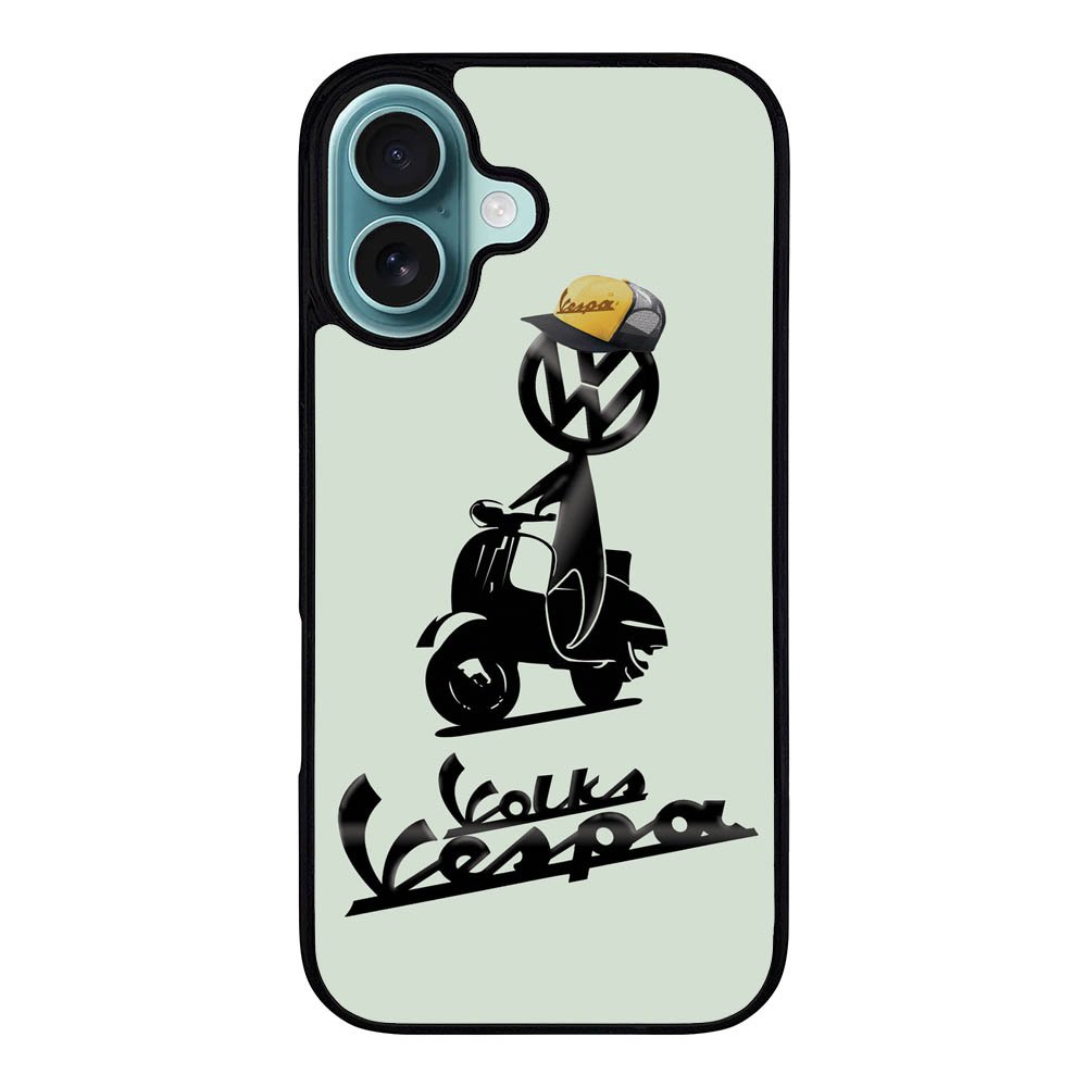 Volks Vespa Logo Case iPhone 16 Plus BC0009