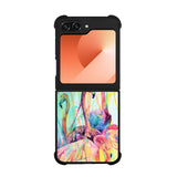 Pink Flamingo Watercolor Case Samsung Galaxy Z Flip 6 5G BC0016