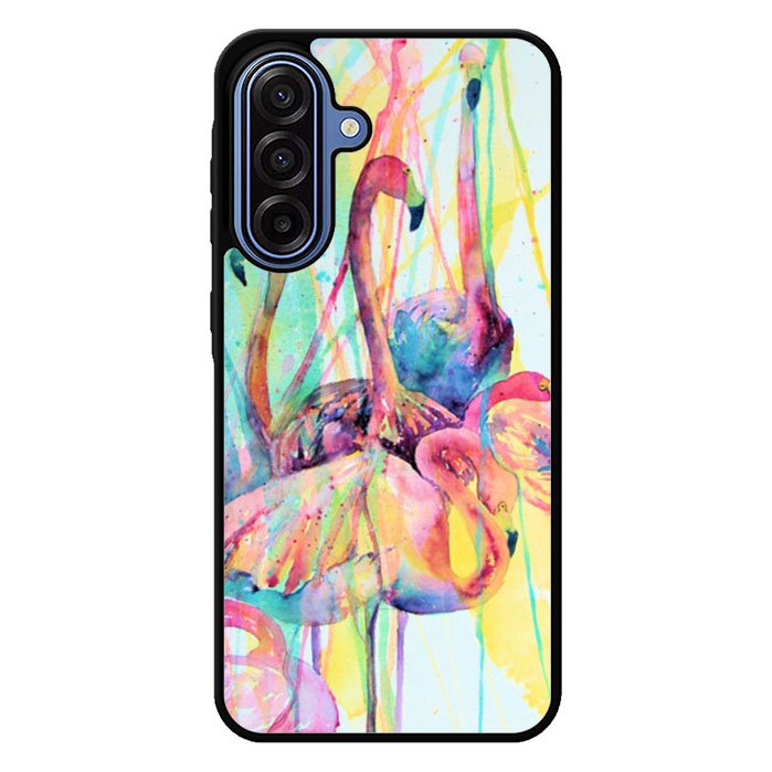 Pink Flamingo Watercolor Samsung Galaxy A17 5G Case BC0016