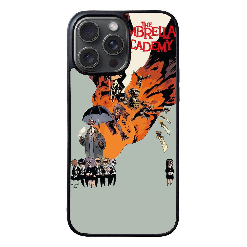 Umbrella Academy Movie Case iPhone 15 Pro BC0006