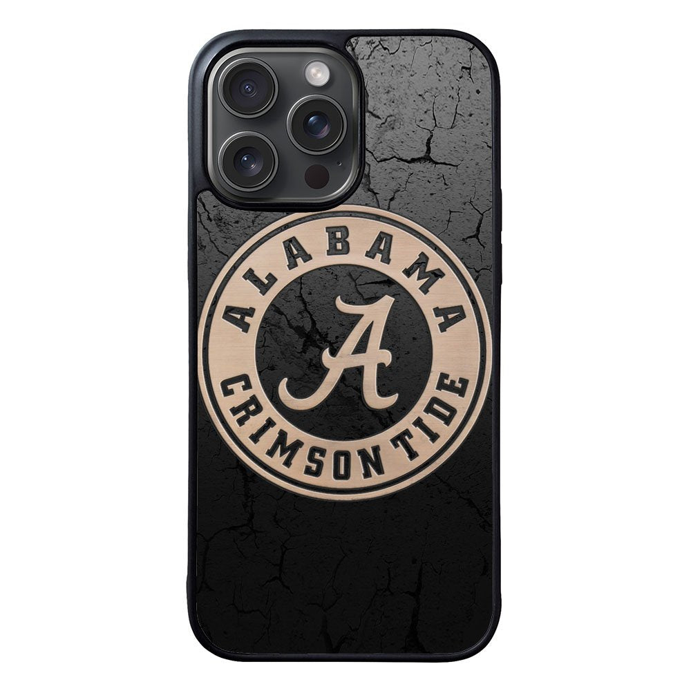 Alabama Crimson Crack Case iPhone 15 Pro Max BC0073