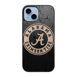 Alabama Crimson Crack Case iPhone 15 BC0073