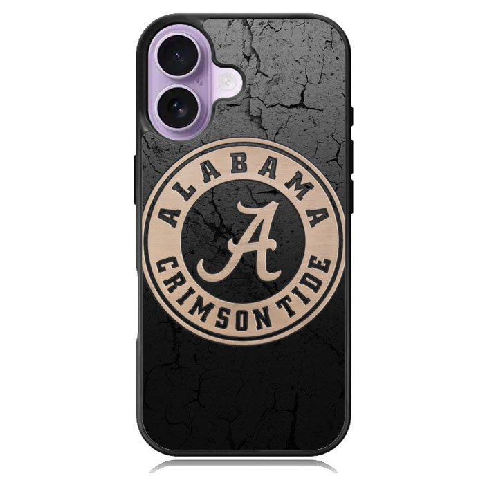 Alabama Crimson Crack iPhone 17 Case BC0073