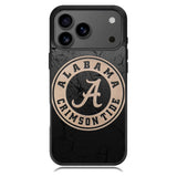 Alabama Crimson Crack iPhone 17 Pro Case BC0073