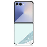 Glitter Marble Blue Samsung Galaxy Z Flip 7 Case BC0033