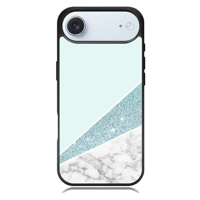 Glitter Marble Blue iPhone 17 Air Case BC0033