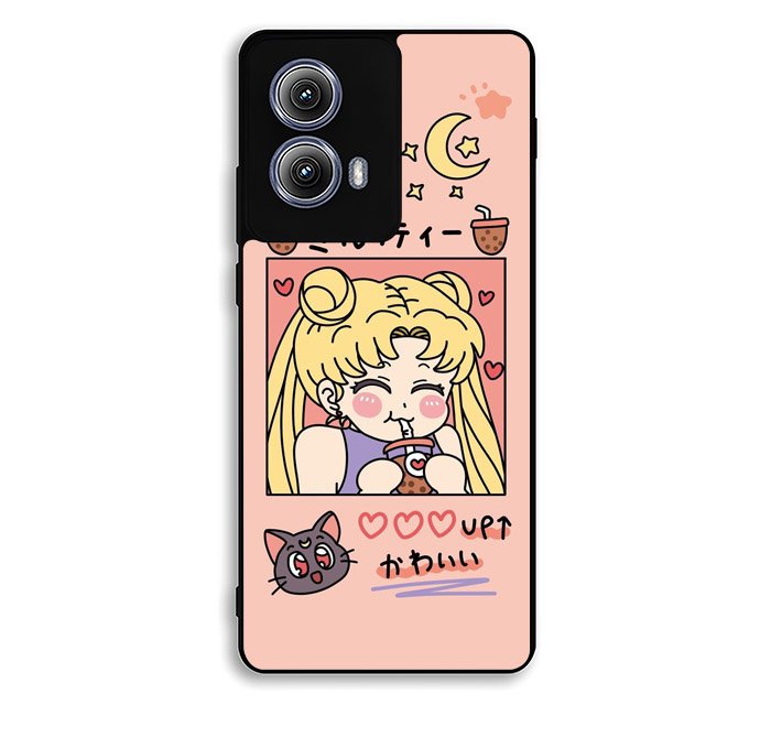 Sailor Moon Kawaii Motorola Moto Edge 2024 Case FE2298