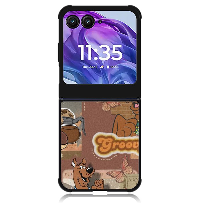 Scooby Doo Cartoon Motorola Moto Razr 2024 , Moto Razr 50 Case