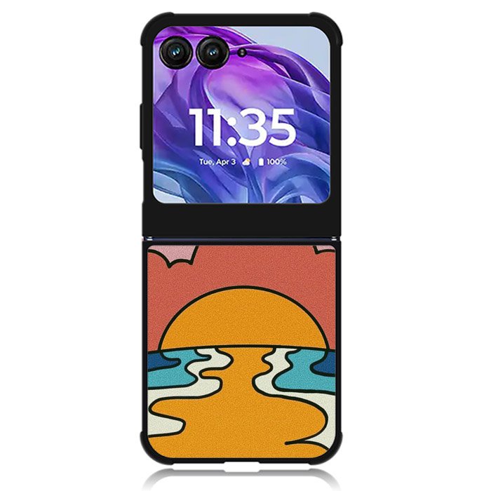 Sun Motorola Moto Razr 2024 , Moto Razr 50 Case