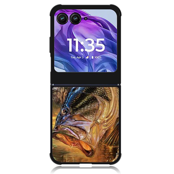 Bass Fish Motorola Moto Razr 2024 , Moto Razr 50 Case