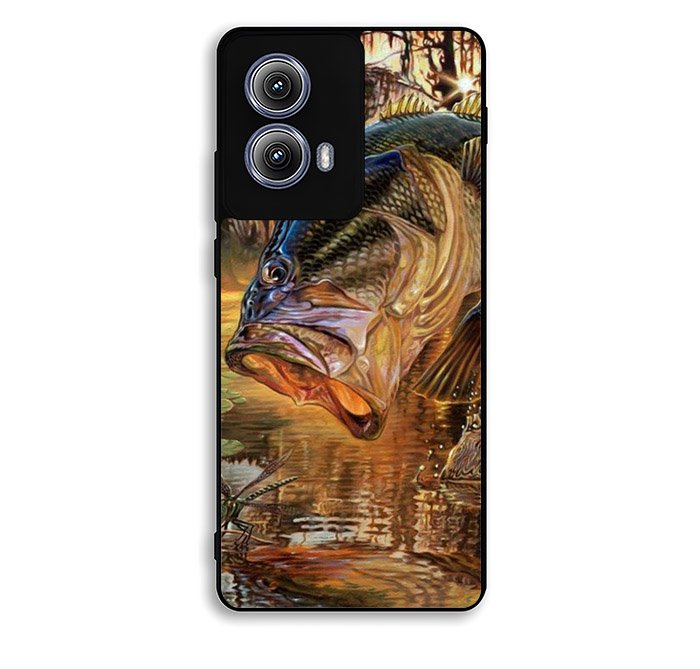 Bass Fish Motorola Moto Edge 2024 Case FE4495