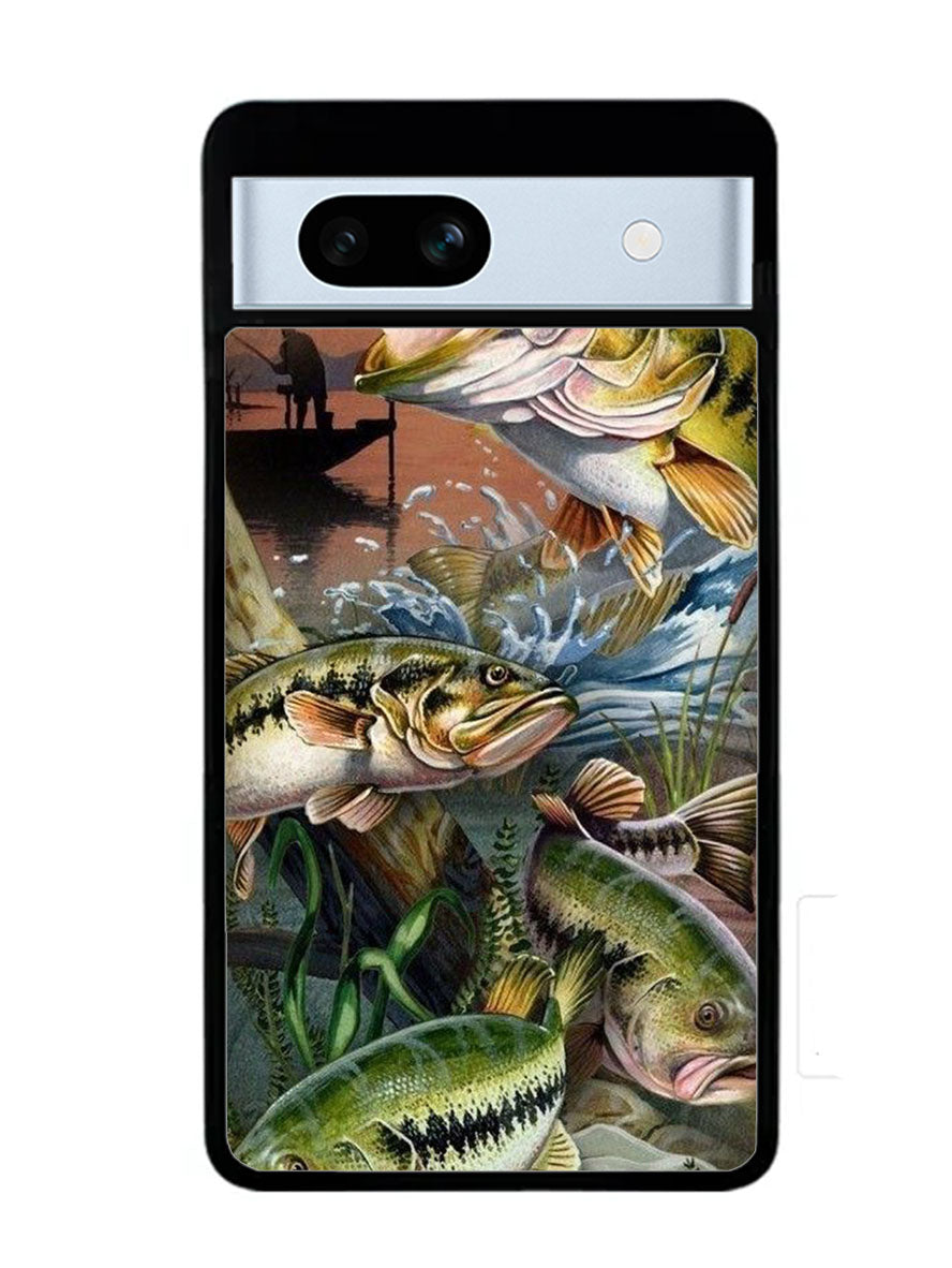Bass Fishing Google Pixel 7A Case